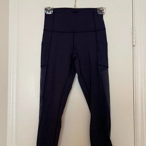 lululemon cardio crop *mesh
